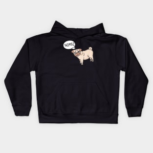 Pug Noms Kids Hoodie